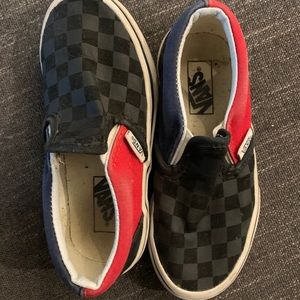 Kids checkered vans